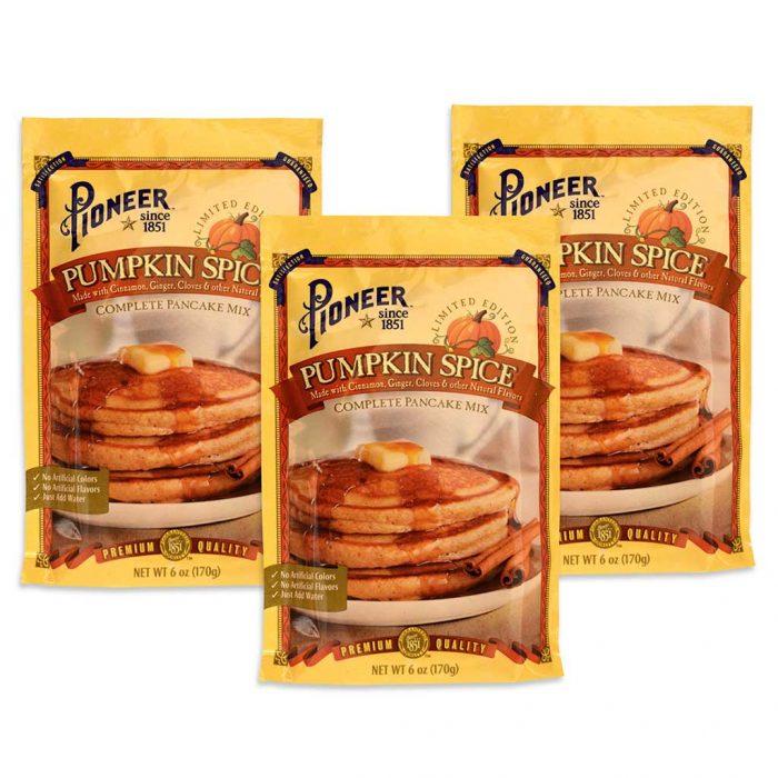 Pioneer Pumpkin Spice Pancake MixSet of Three Guenther House