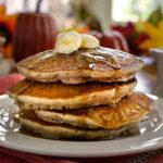 Sweet Cream Pumpkin Pancakes – Dish 3