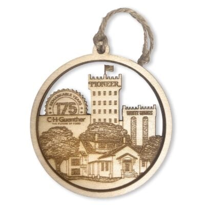 CHG 175th Anniversary Wooden Ornament
